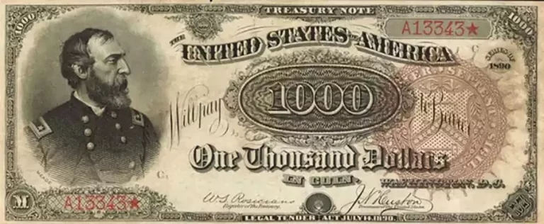 Billete de 1890 Grand Watermelon