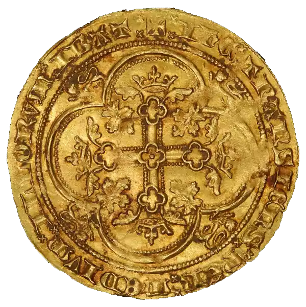 Edward III Florín Doble Leopardo de 1343