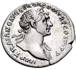 Denario romano moneda antigua - zona monedas