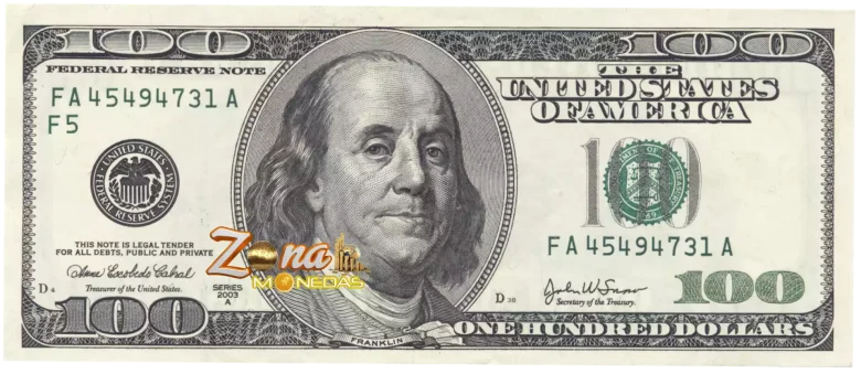 100 Dolares de antes – Zona y Monedas WEB Dólar estadounidense - ZONA MONEDAS