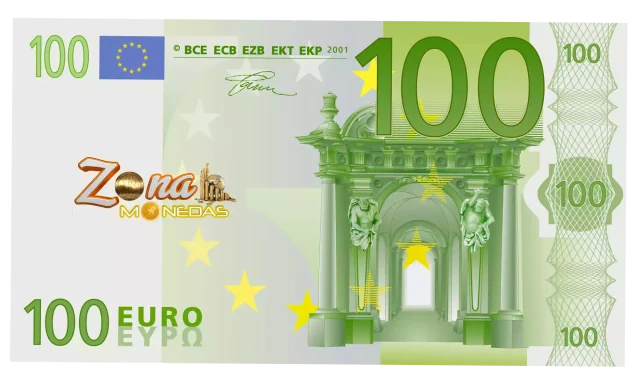 100 Euros -Zona y Monedas WEB Euro - zona monedas